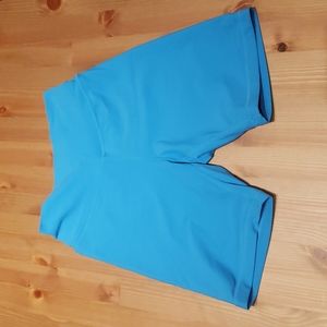 Blue PopFlex Active Biker shorts